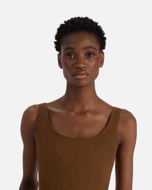 Denizal Deep Brown Top - Image 3