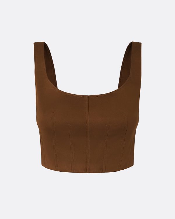 Denizal Deep Brown Top - Image 5