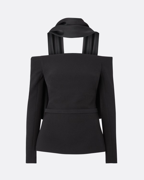 Ludovica Black Top - Image 5