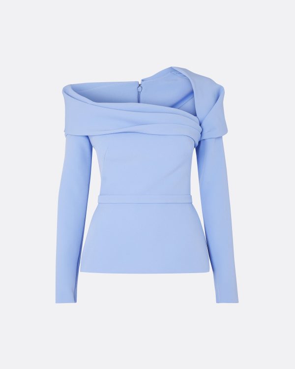Andrie Carolina Blue Top - Image 5