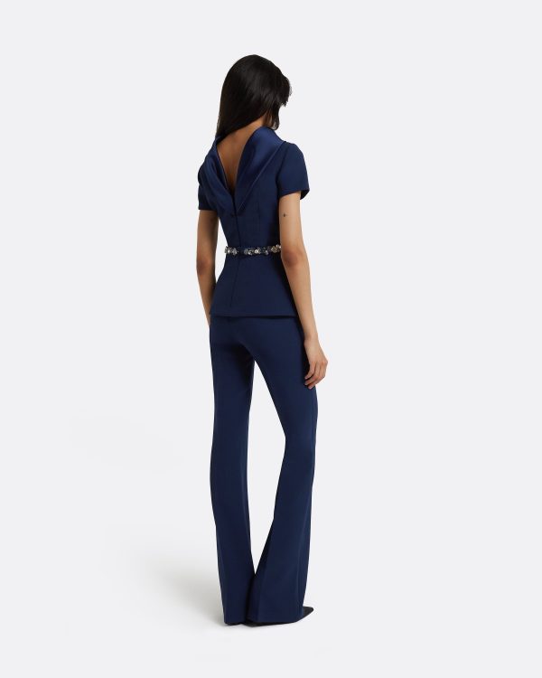 Elvan Embroidered Maritime Top - Image 2