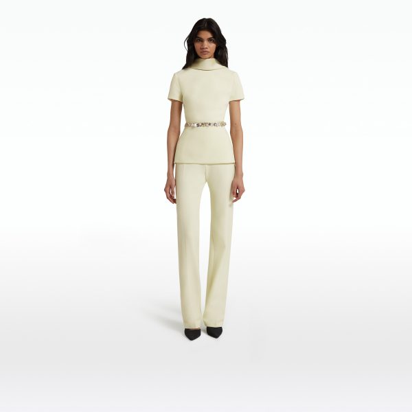 Elvan Embroidered Sorbet Top - Image 6