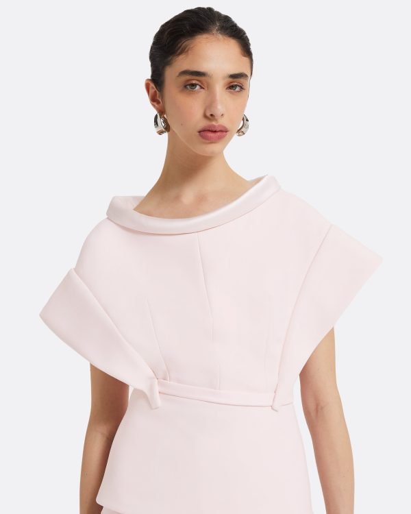 Silvia Barely Pink Top - Image 3