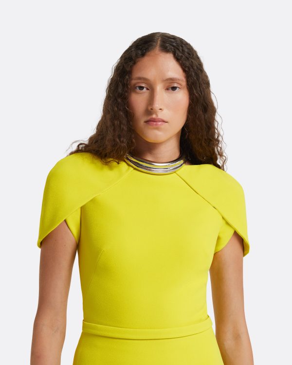 Amelie Chartreuse Top - Image 3