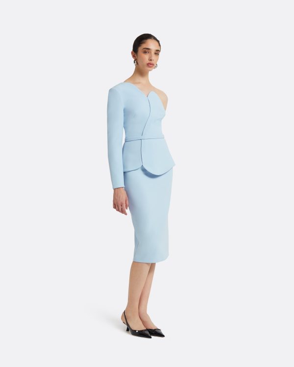Adil Pale Blue Top - Image 4