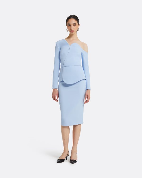 Adil Pale Blue Top - Image 6